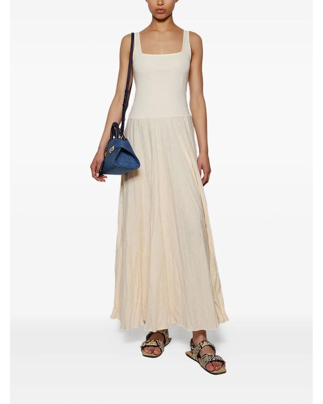 Johanna Ortiz White Mariner Maxi Dress