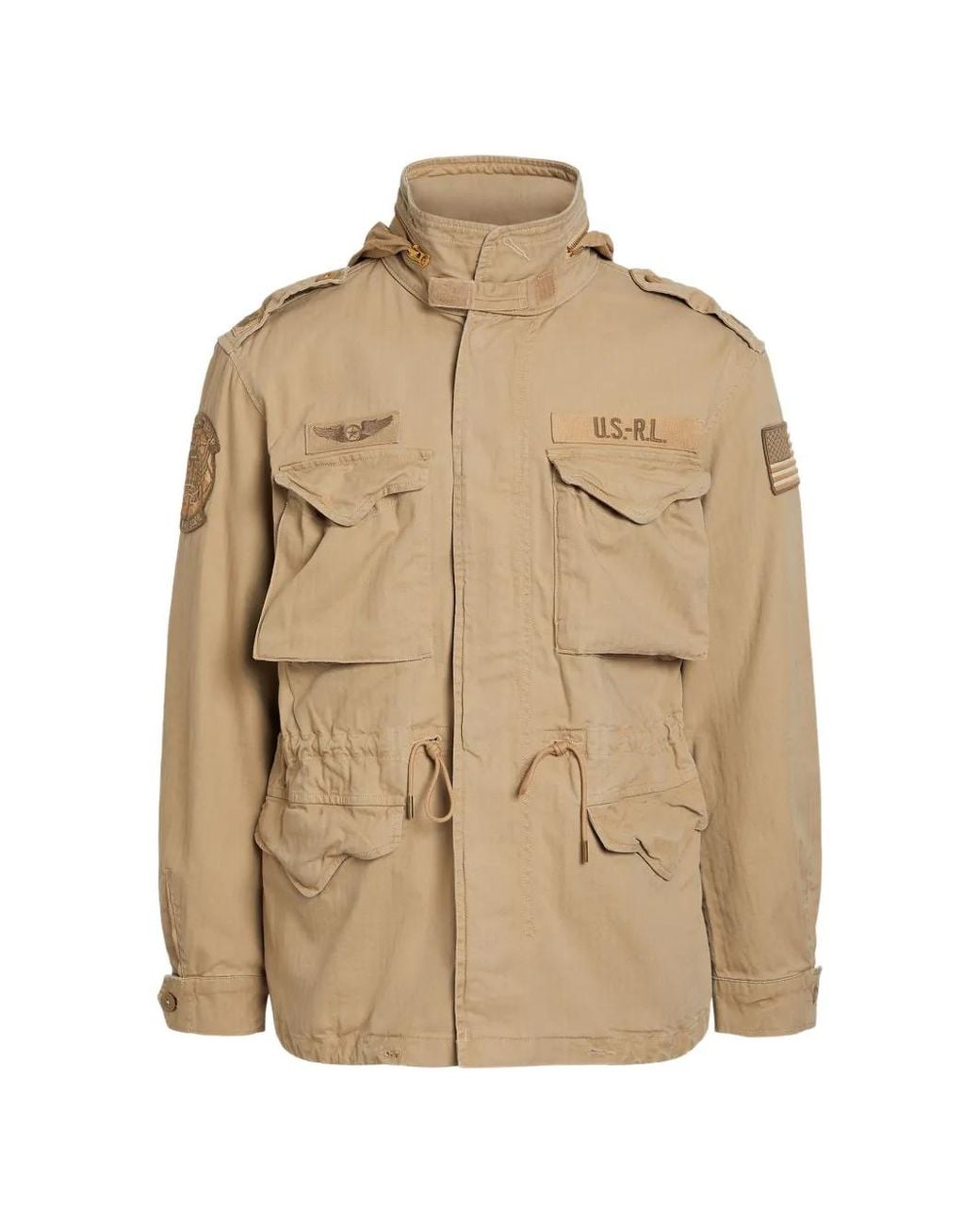 Polo Ralph Lauren Natural 65 Cargo-Pocket Jacket for men