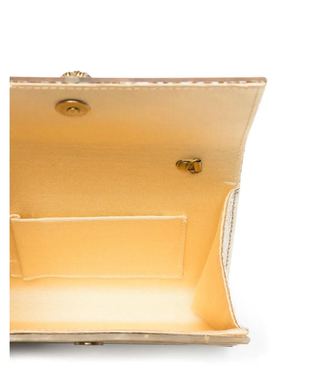 Kurt Geiger Natural Drench Party Eagle Clutch Bag