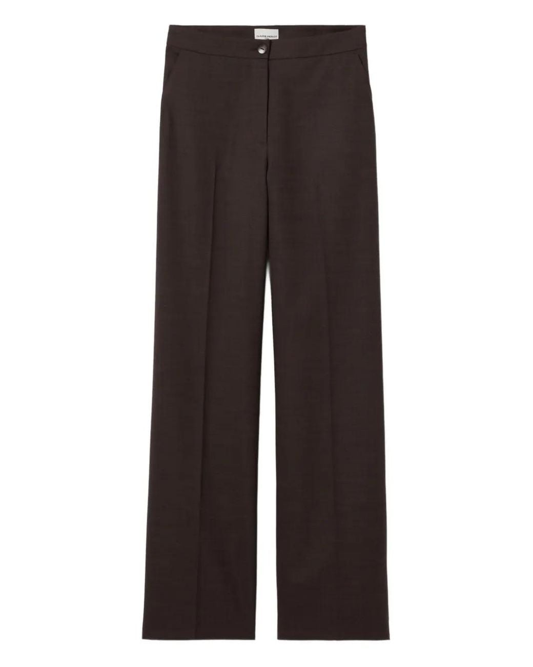 Claudie Pierlot Brown Wide-Leg Trousers