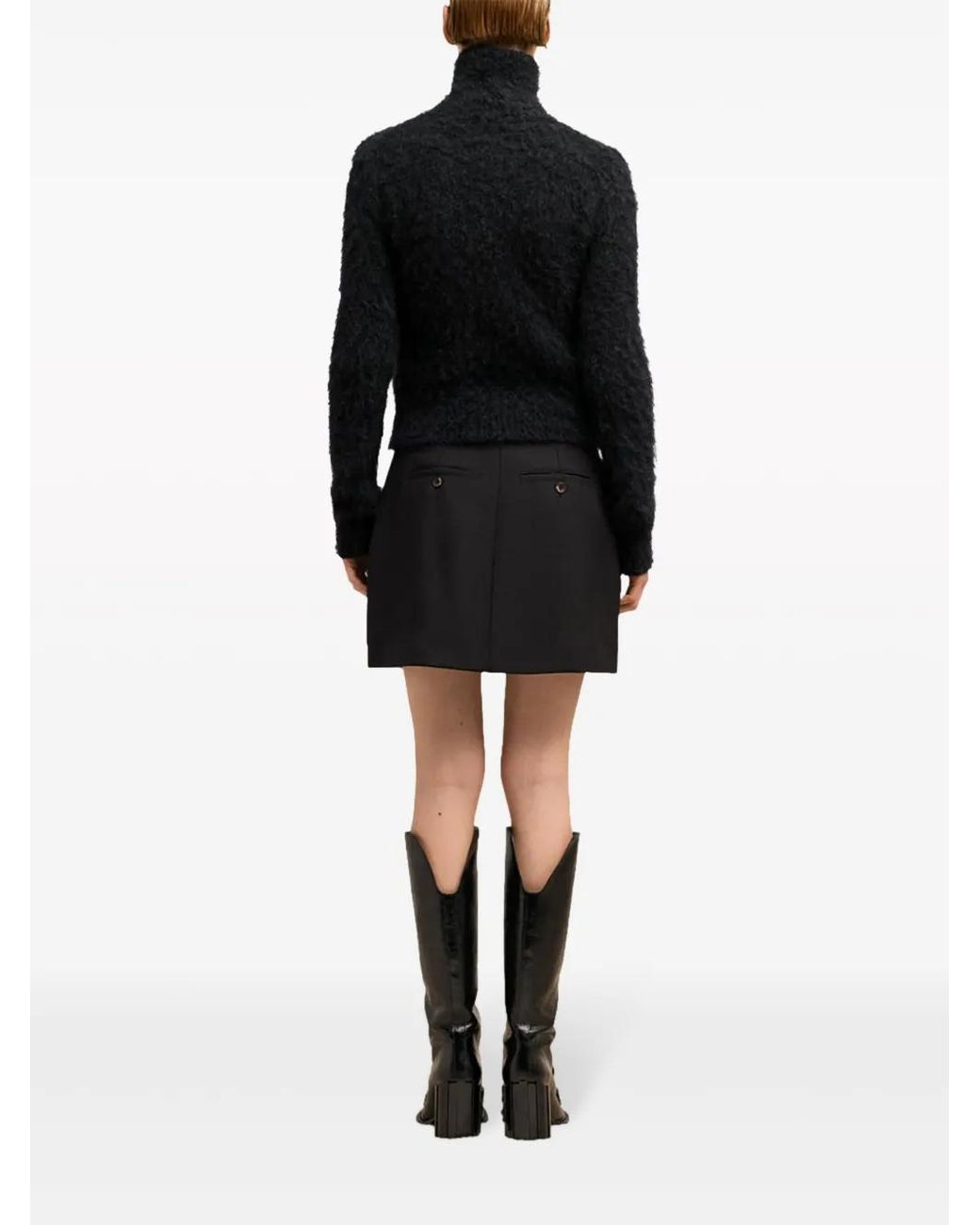 AMI Black Sweaters