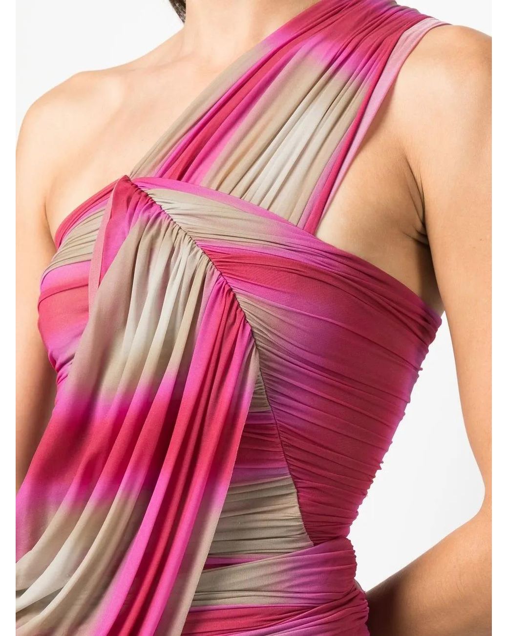 Rick Owens Pink Edfu Asymmetric Top