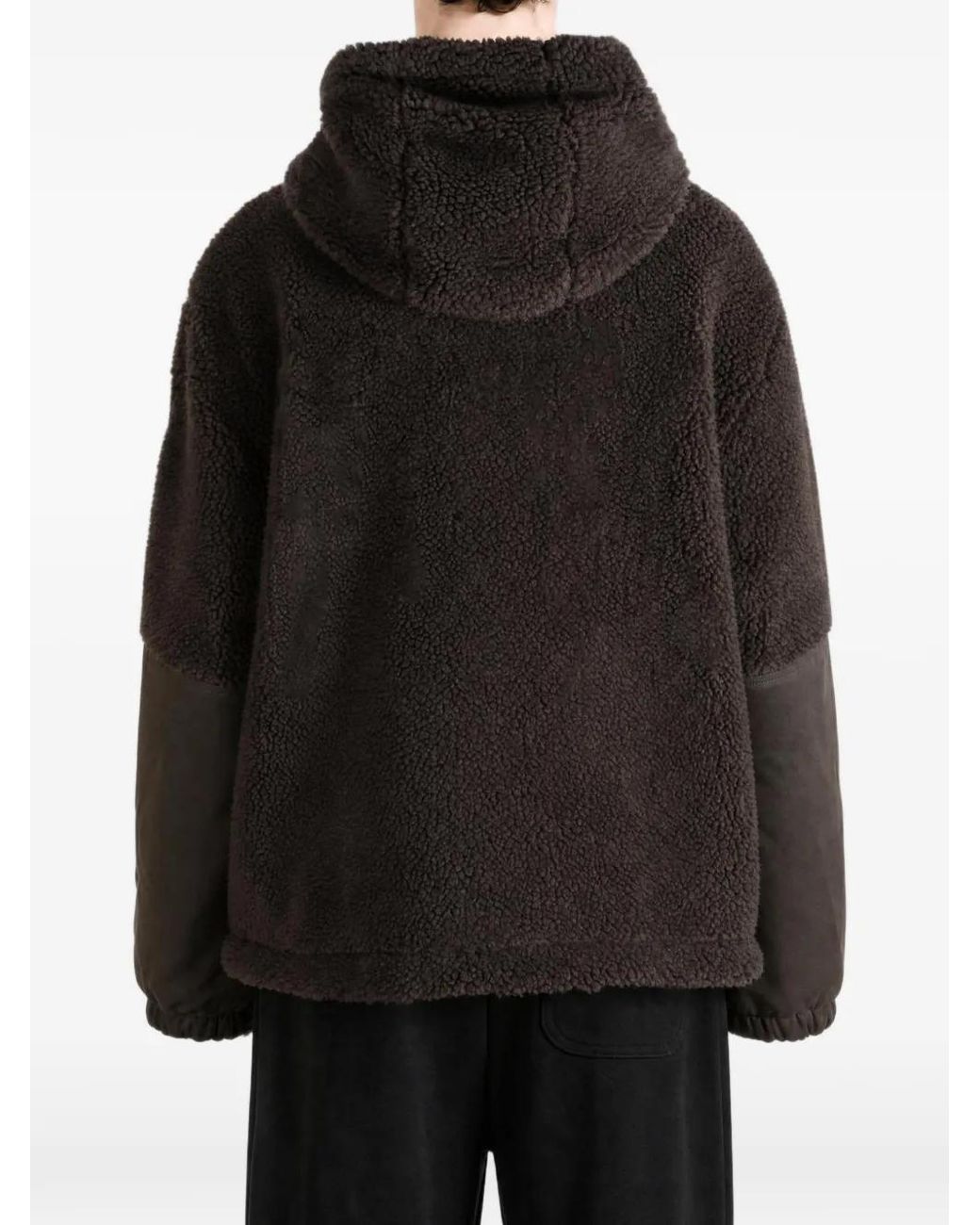 Canada Goose Black Hoodie Zippé Harrier En Polaire for men
