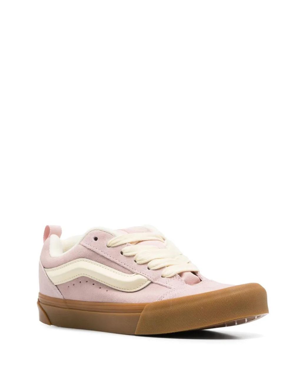Vans Pink Knu Skool Sneakers for men
