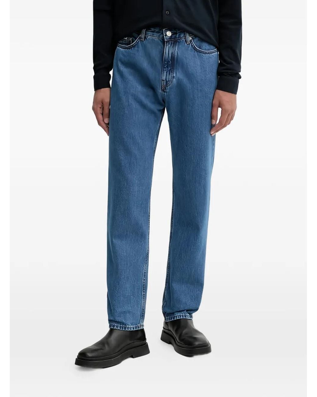 Marc O' Polo Blue Five-Pocket Jeans for men