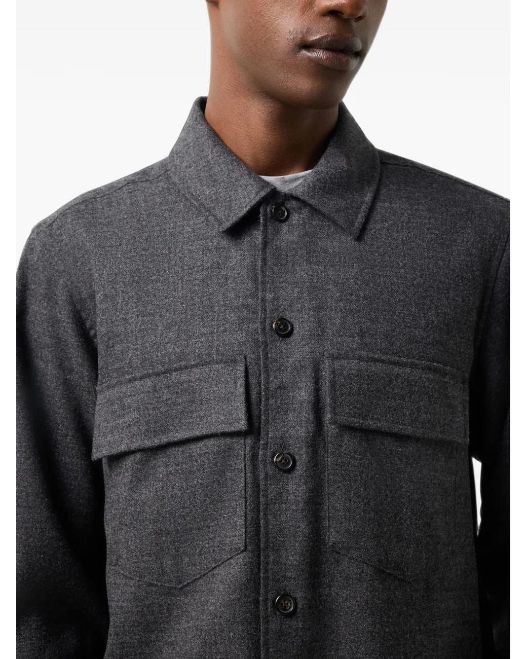 Bogner Black Heiko Patch-Pocket Shirt for men