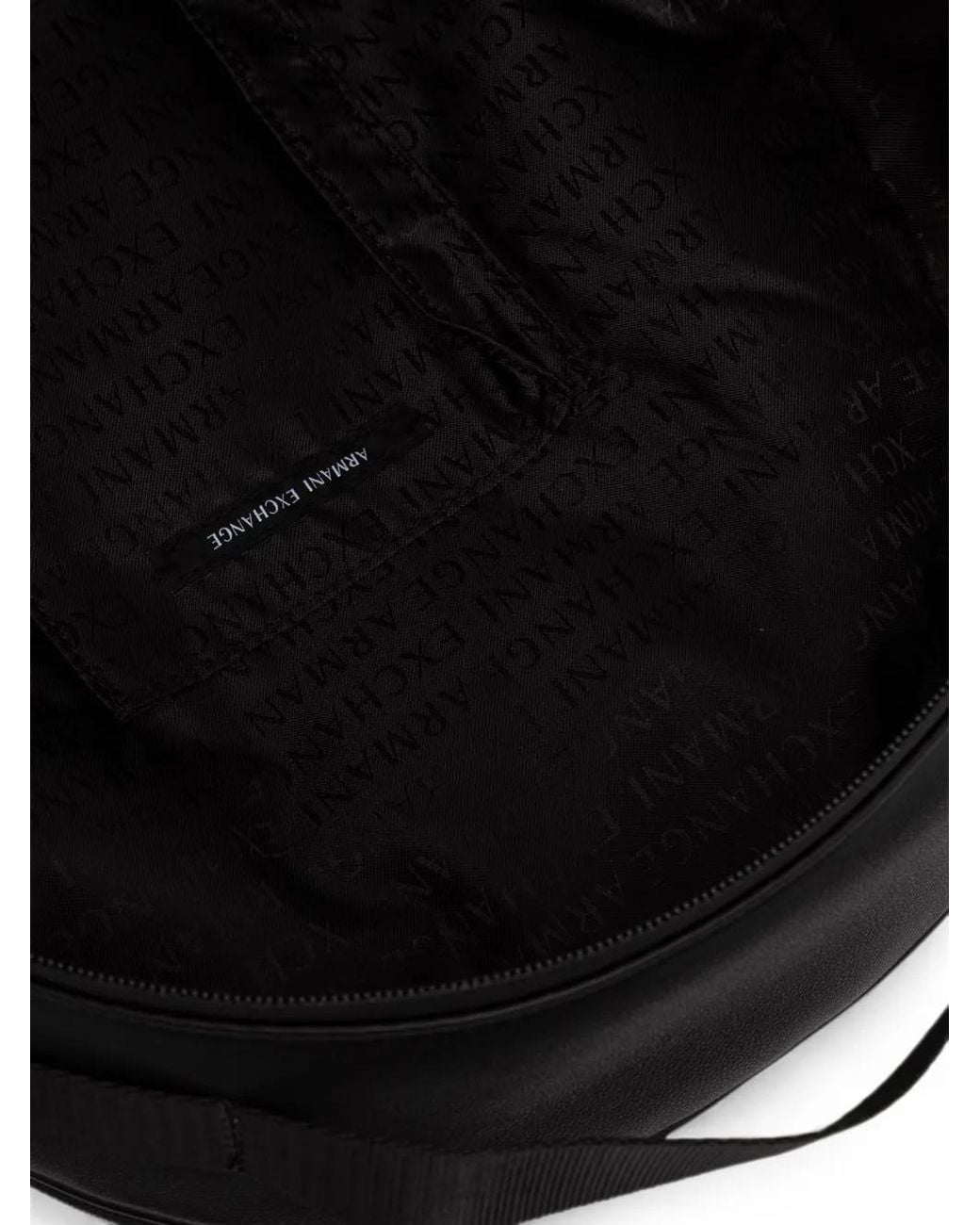 ARMANI EXCHANGE Rucksack Mit Logo-Patch in Black für Herren