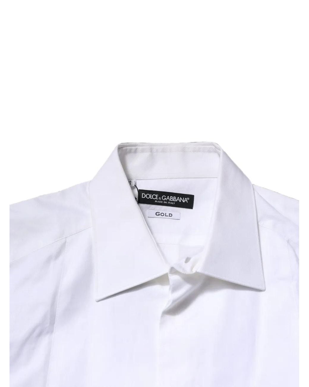 Dolce & Gabbana Overhemd Met Bies in het White voor heren