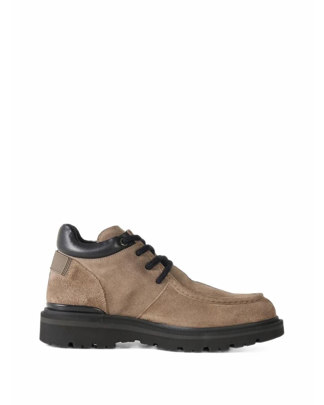 Bogner Brown Seoul Lace-Up Desert Boots for men