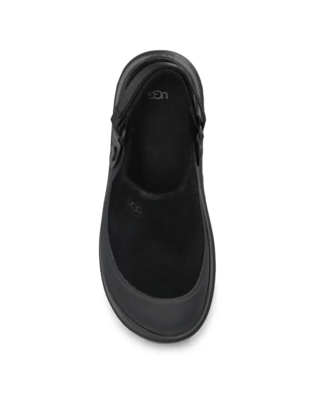 Ugg Black Sandales Goldenglow En Daim