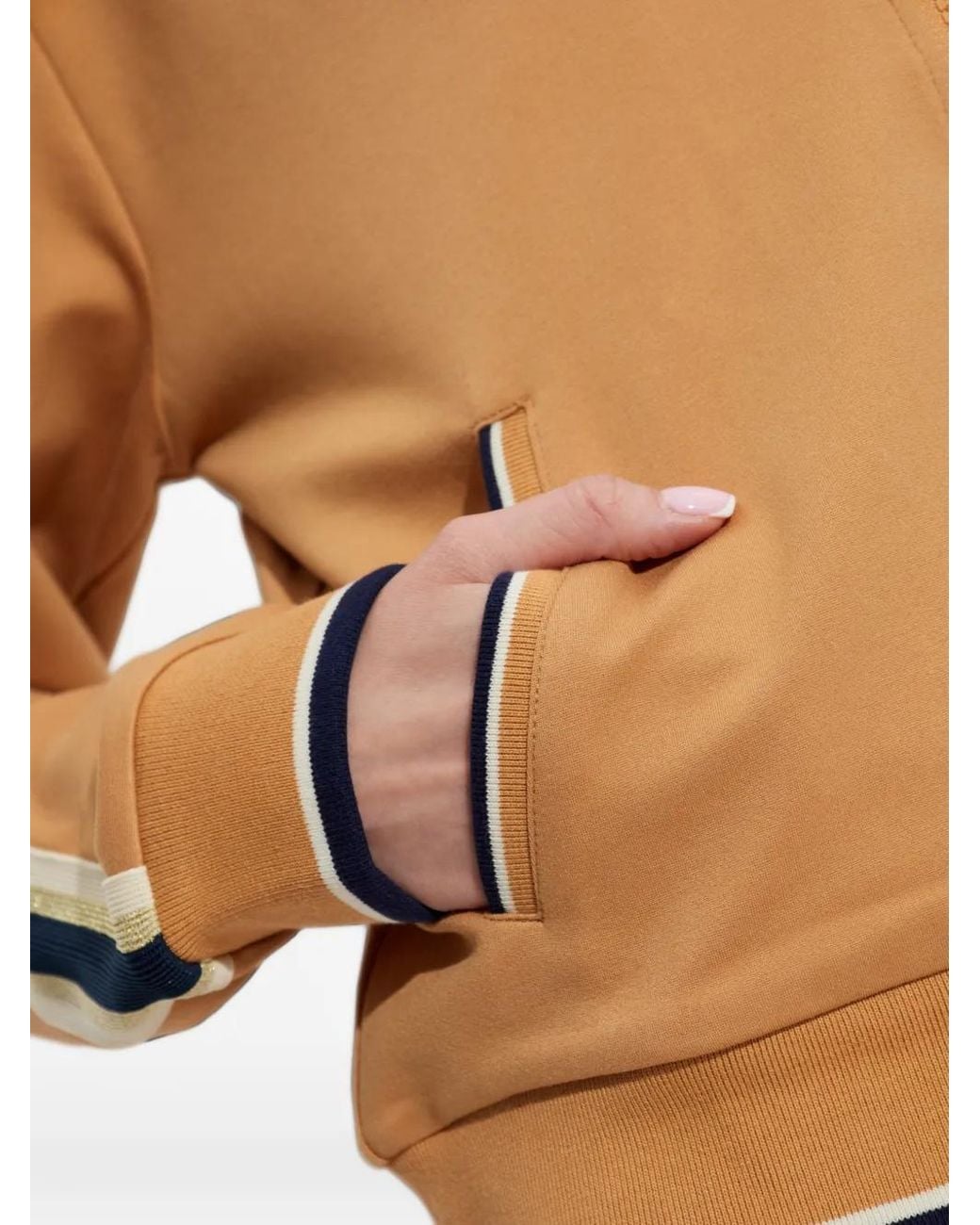 The Upside Natural Margot Zip-Up Sweatshirt