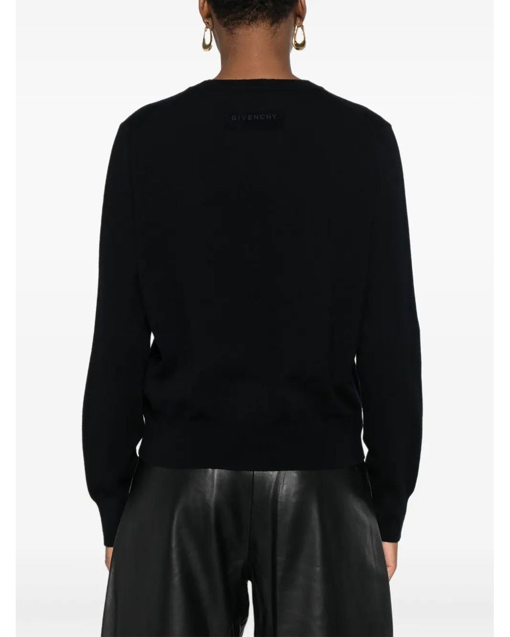 Givenchy Black Sweaters