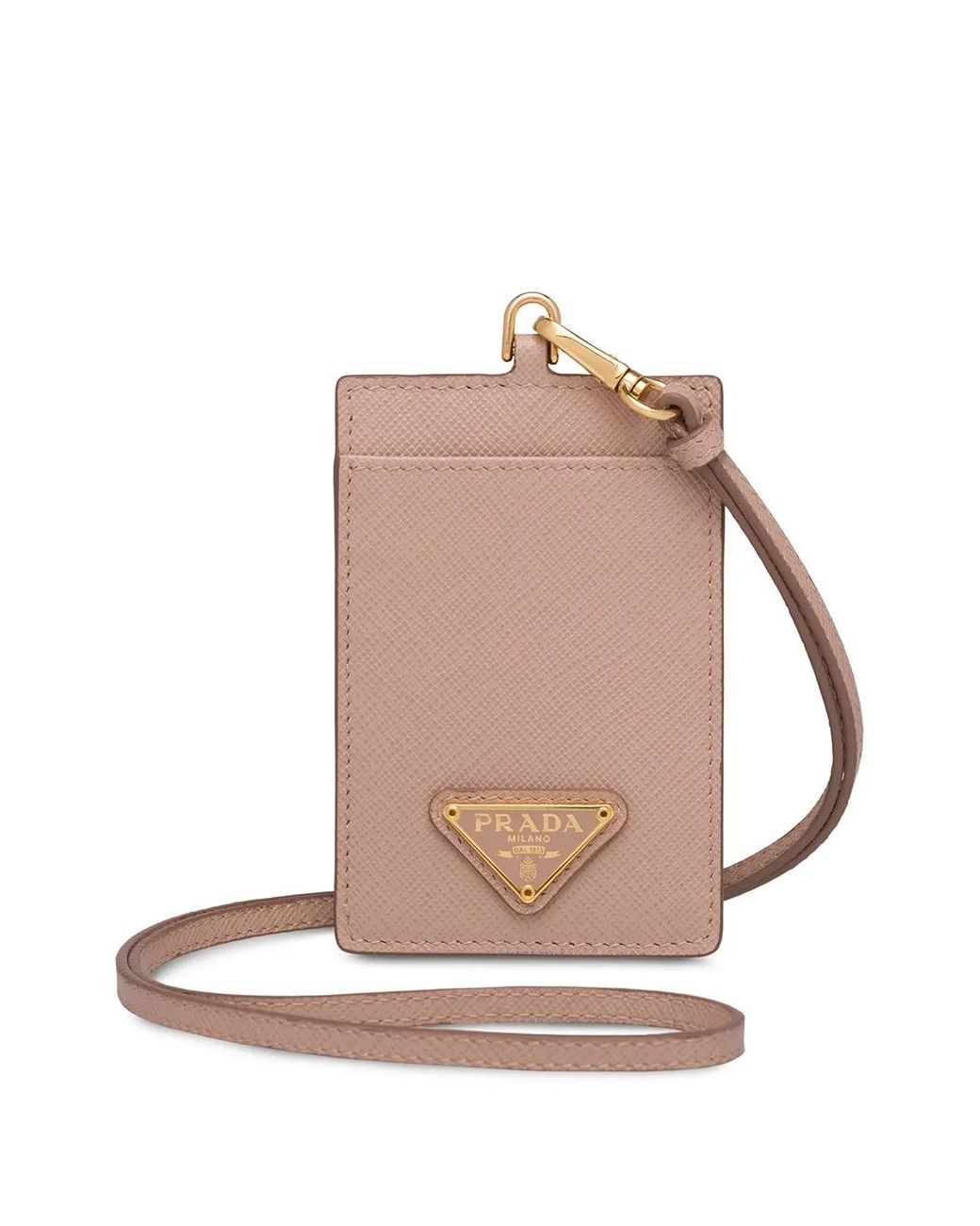Prada Pink Mini-Tasche Mit Logo-Schild