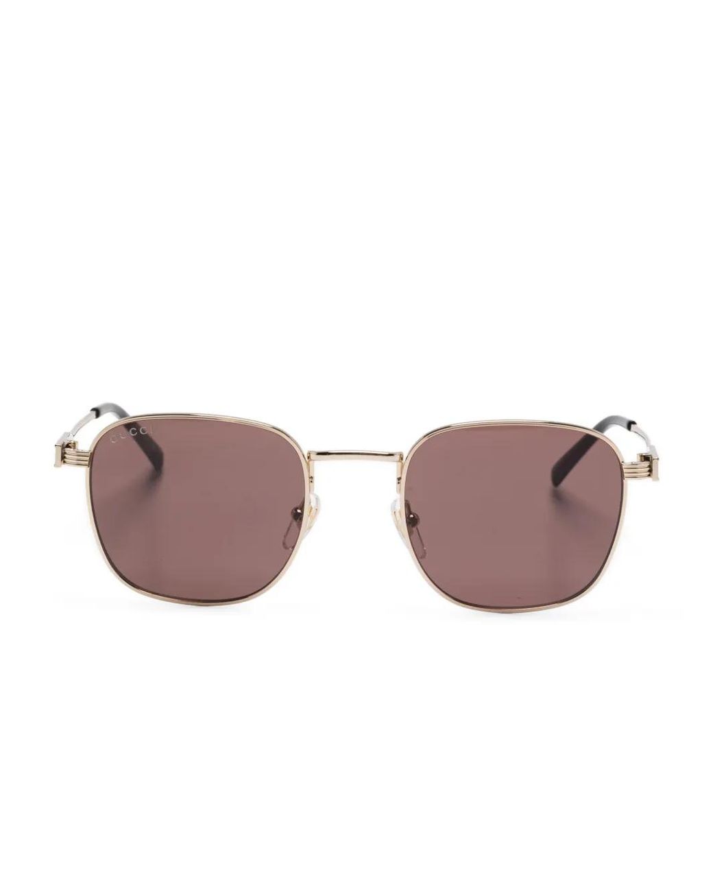 Gucci Pink Round-Frame Sunglasses for men