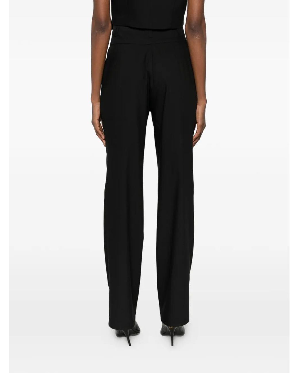 MITILIANE COUTURE Black High-Waisted Trousers