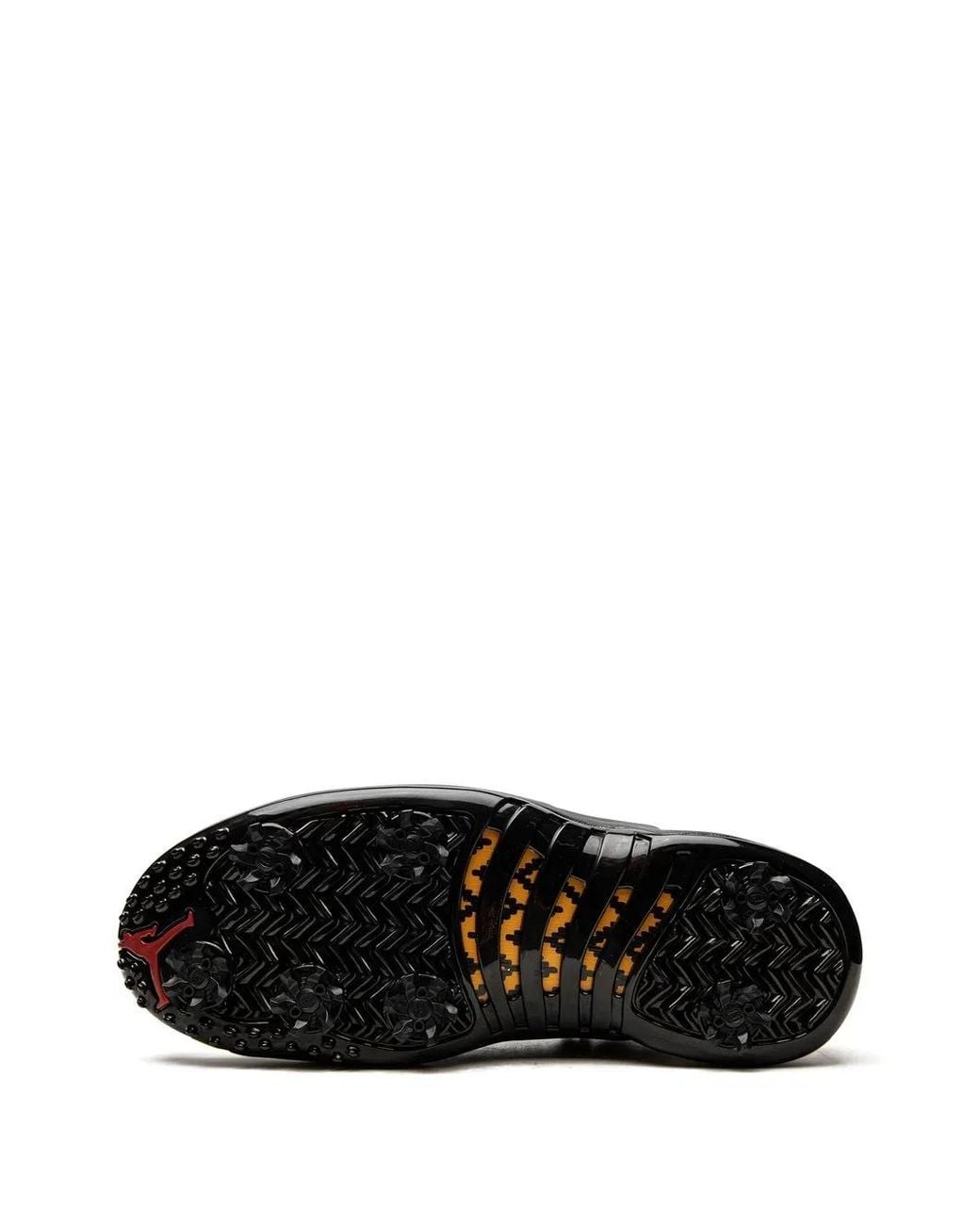Nike White 12 Retro Low Golf "Taxi" Sneakers