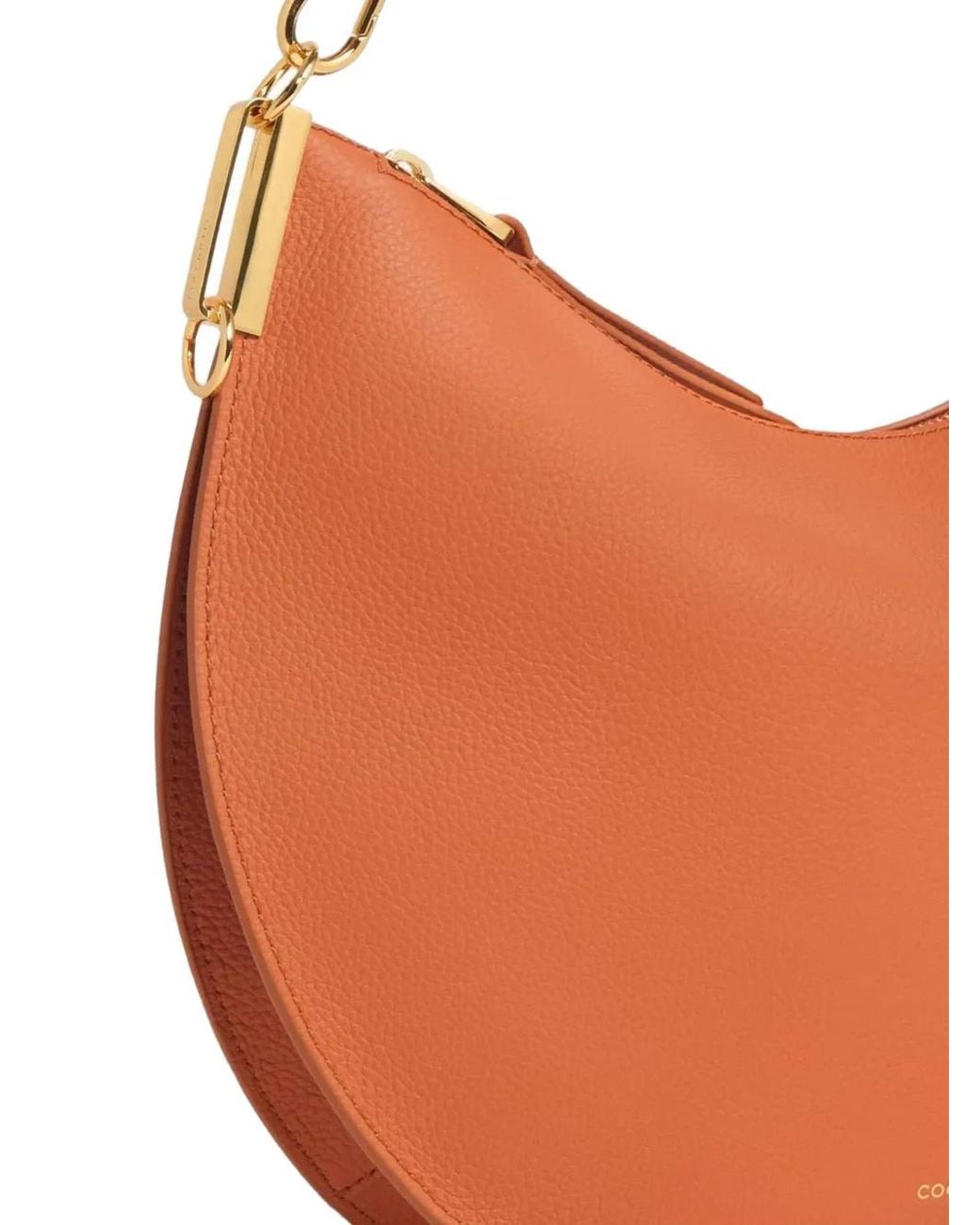 Coccinelle Orange Medium Sunup Shoulder Bag