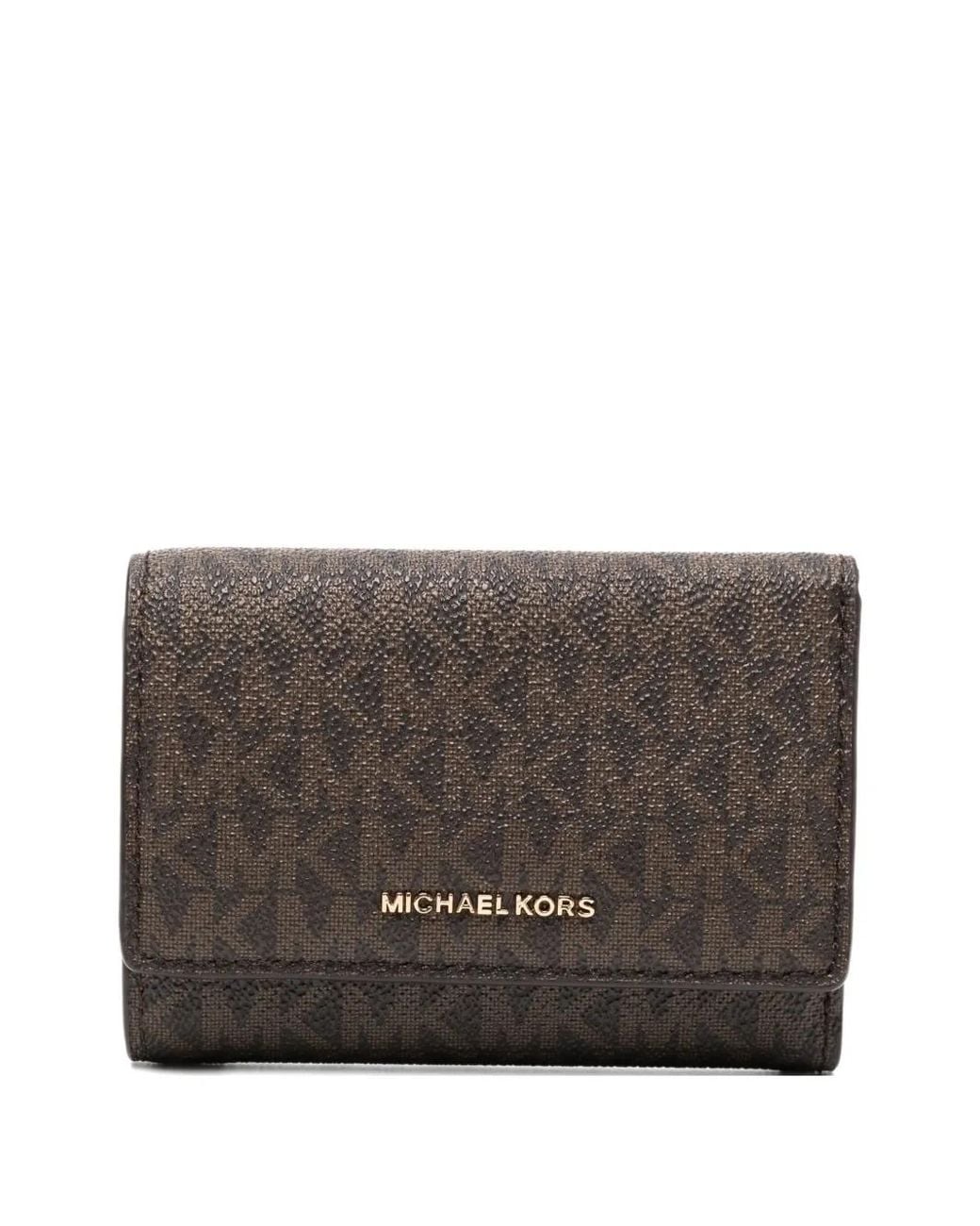 Michael Kors Gray Monogram Wallet