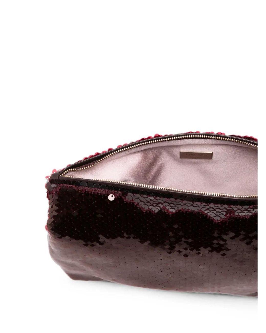 Jimmy Choo Black Callie Sequin-Embellished Clutch Bag