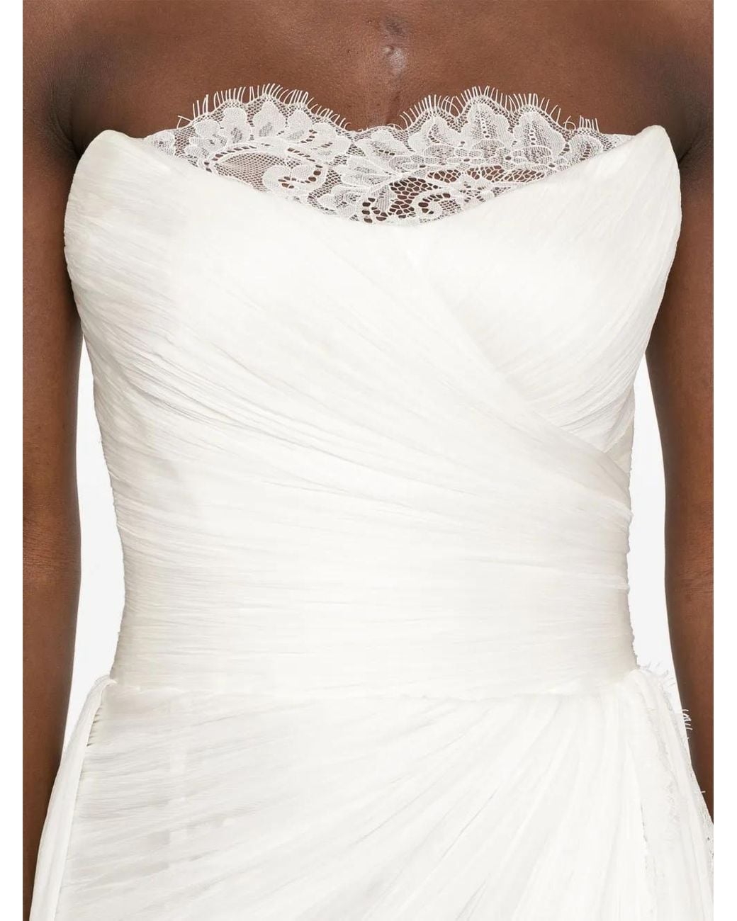 IRIS SERBAN White Shea Gown