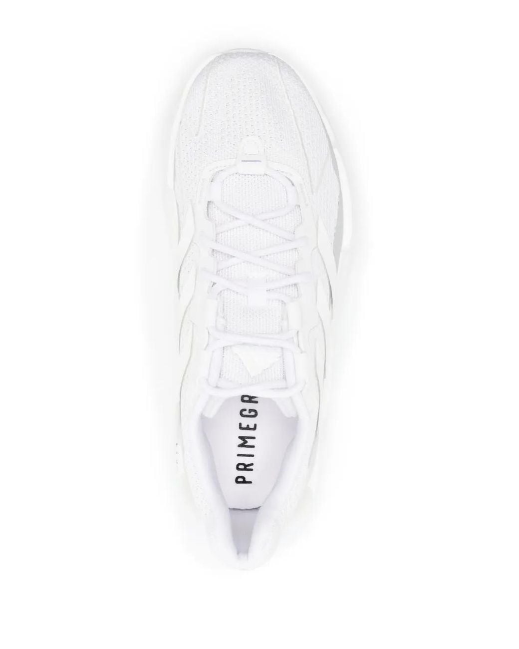 Adidas White Panelled Low-Top Sneakers for men