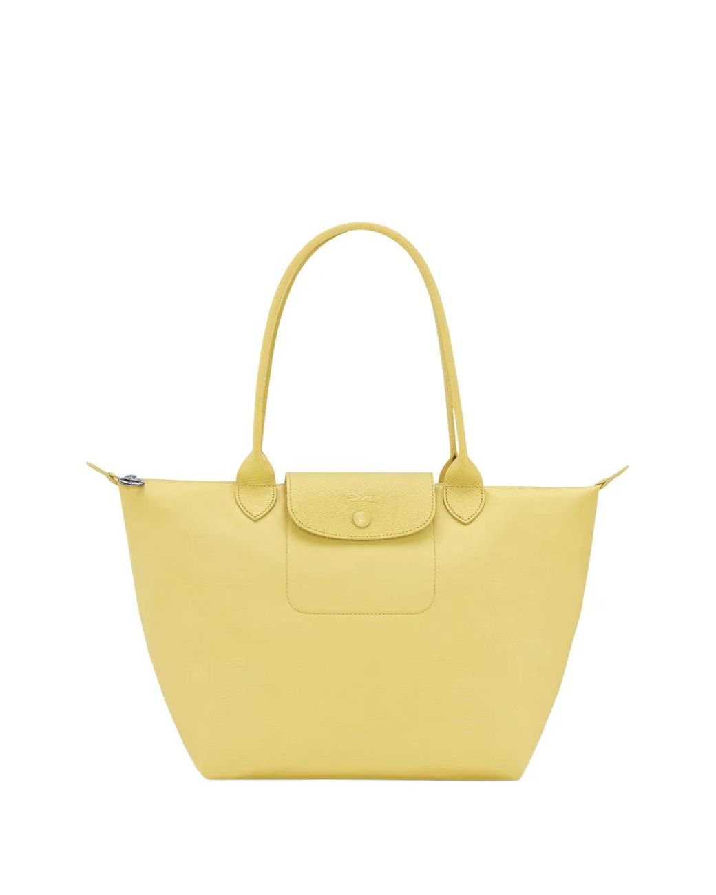 Longchamp Yellow Le Pliage One M Tote Bag