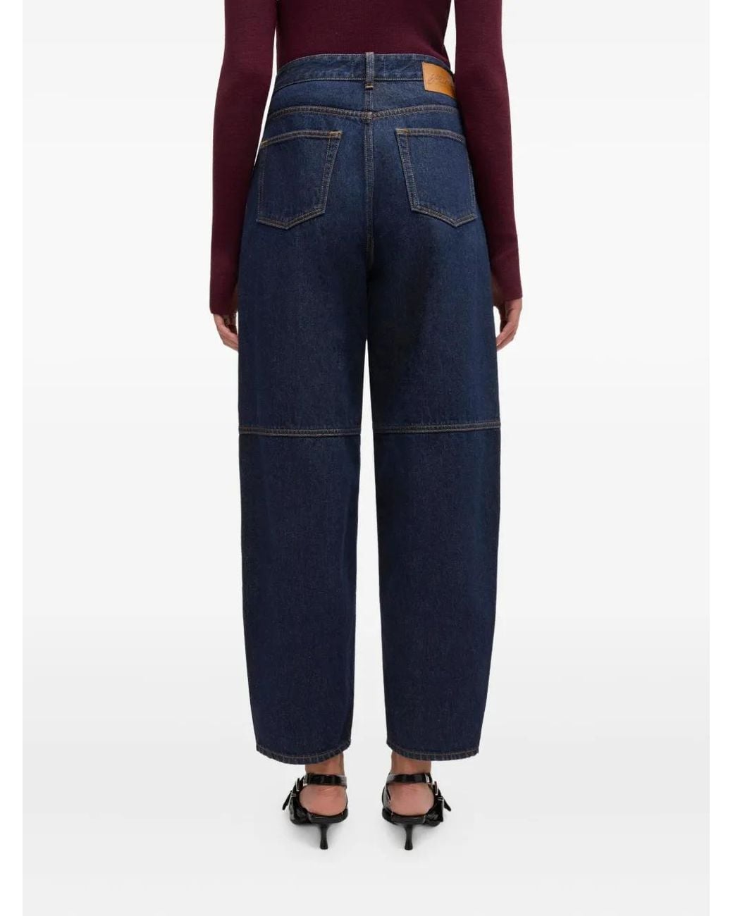 Ganni Blue Stary Jeans