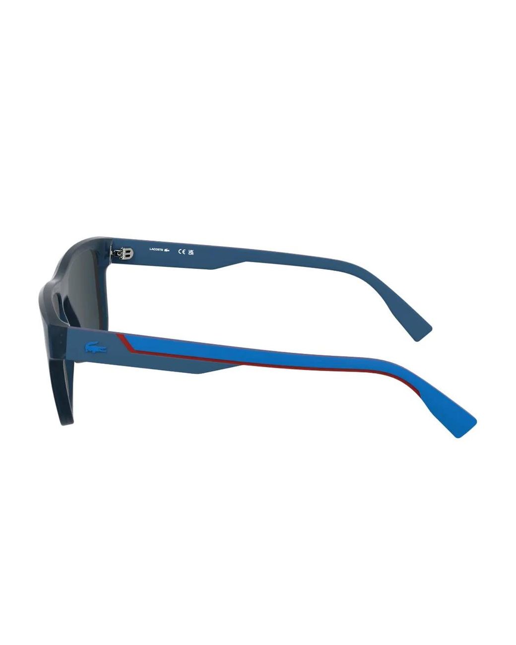 Lacoste Blue Logo-Print Sunglasses for men