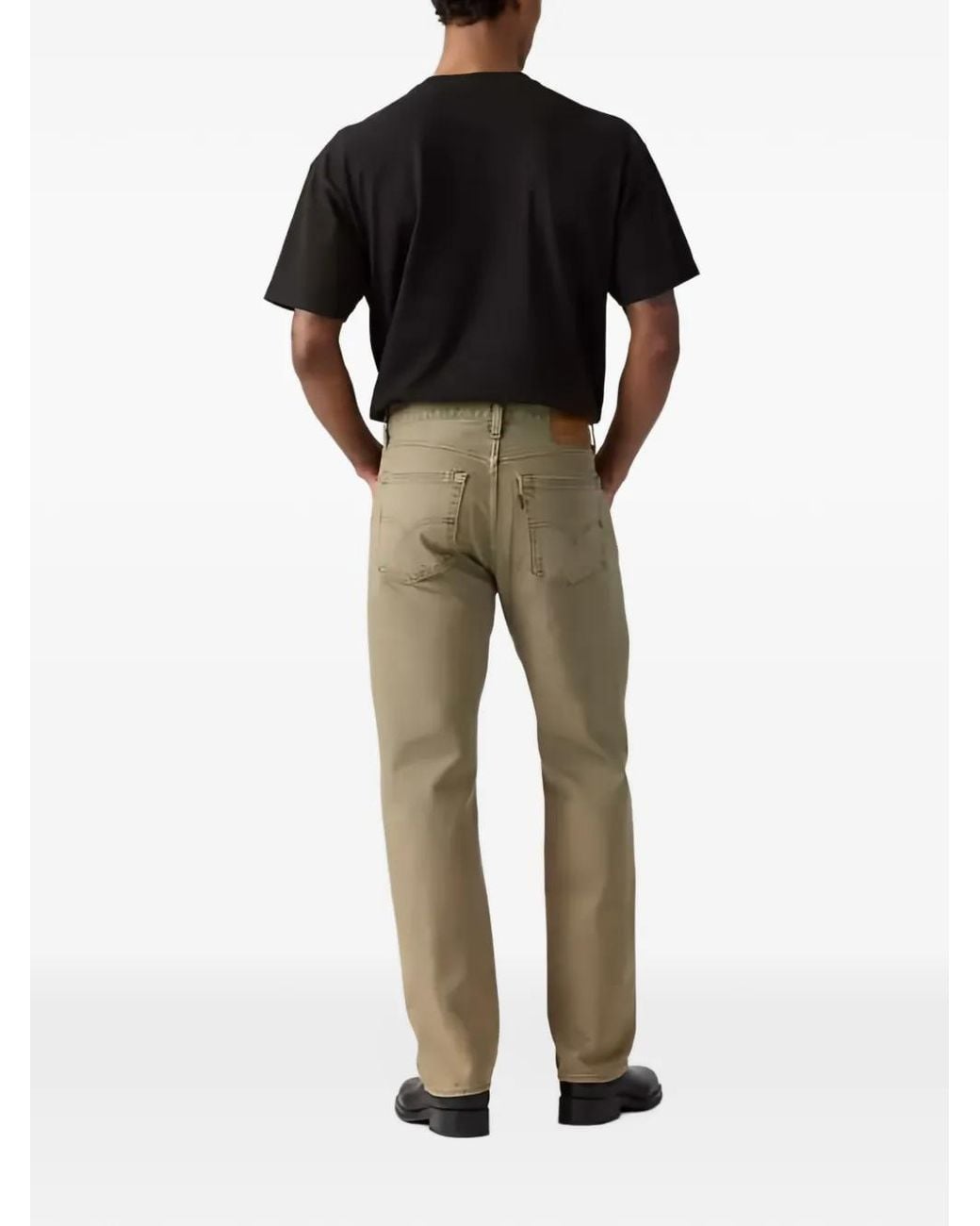 Levi's Natural 555 Relaxed Straight Jeans for men