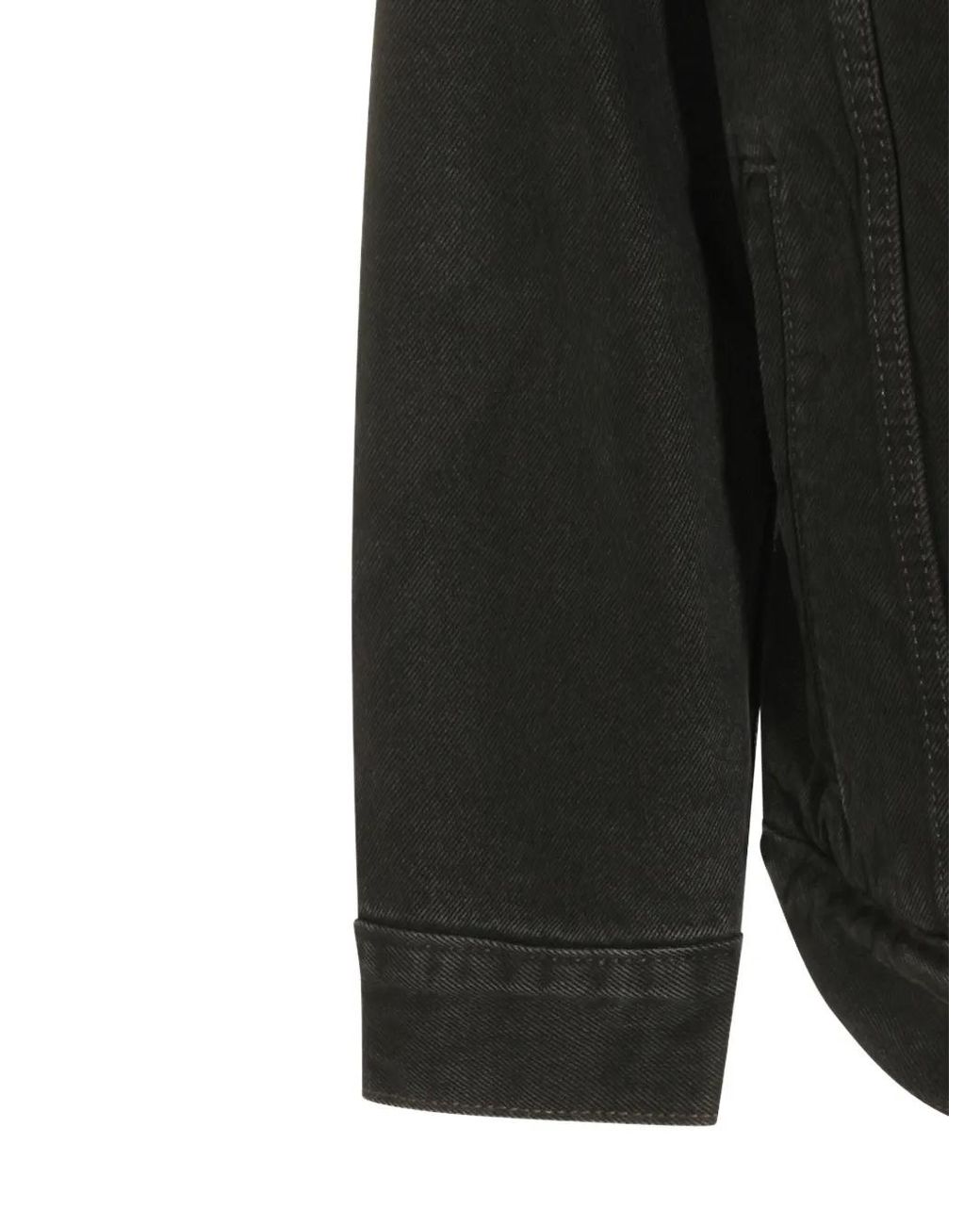 Levi's Black Button-Up Denim Jacket for men
