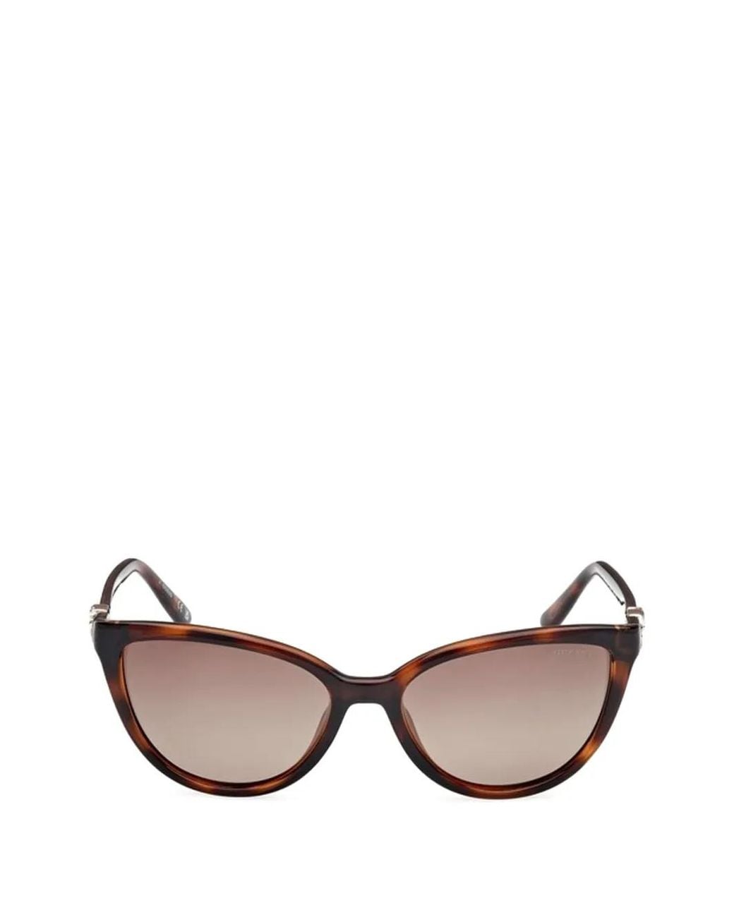 GUESS EYEWEAR Brown Cat-Eye Frame Sunglasses