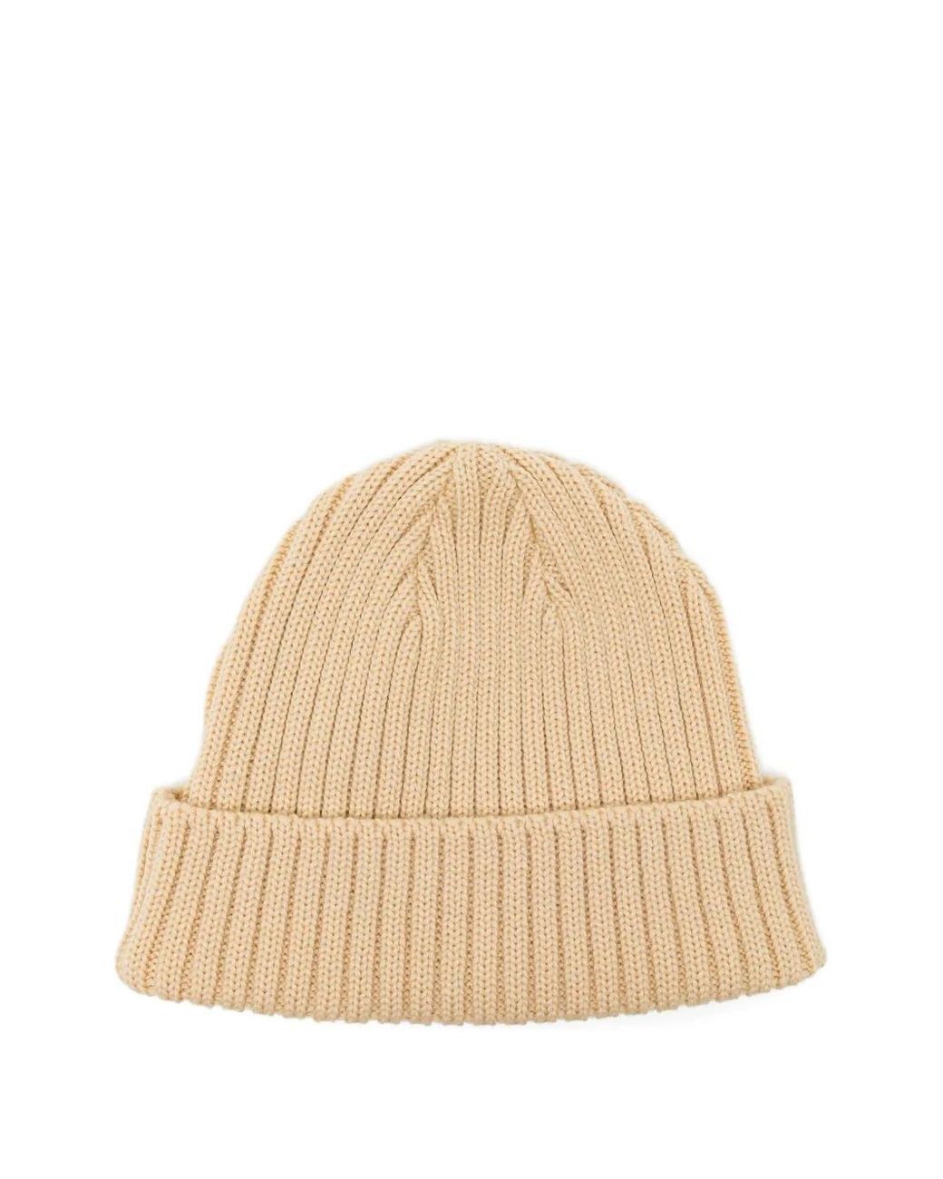 Undercover Natural Logo-Patch Beanie Hat