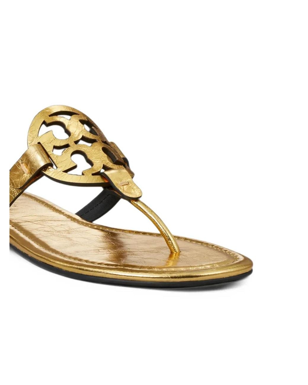 Tory Burch Metallic Miller Sandals