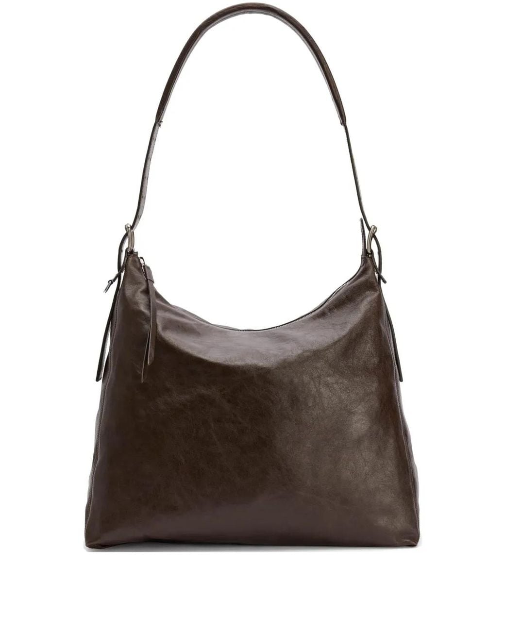 Lemaire Brown Belted Shoulder Bag