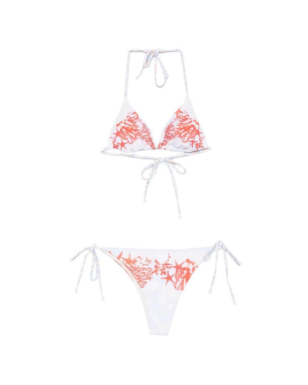 Mazzei Pink Graphic-Print Bikini