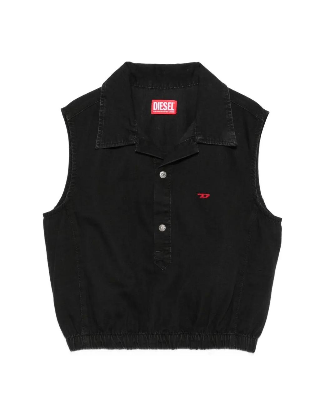 DIESEL Black De-Drey Tank Top