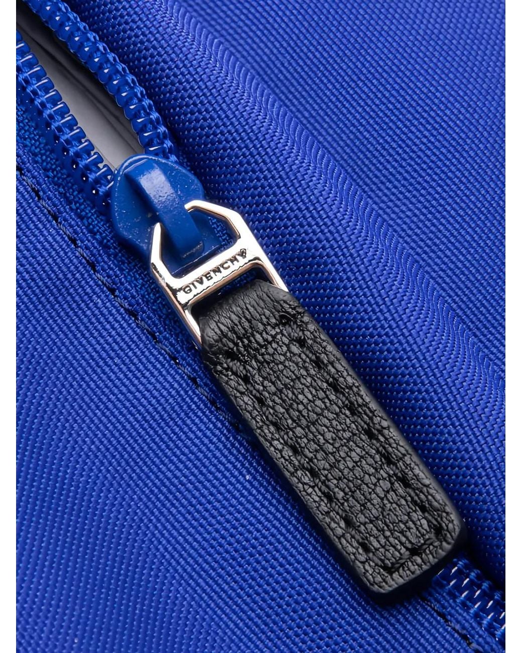 Givenchy Blue Essential U Logo-Detail Backpack for men