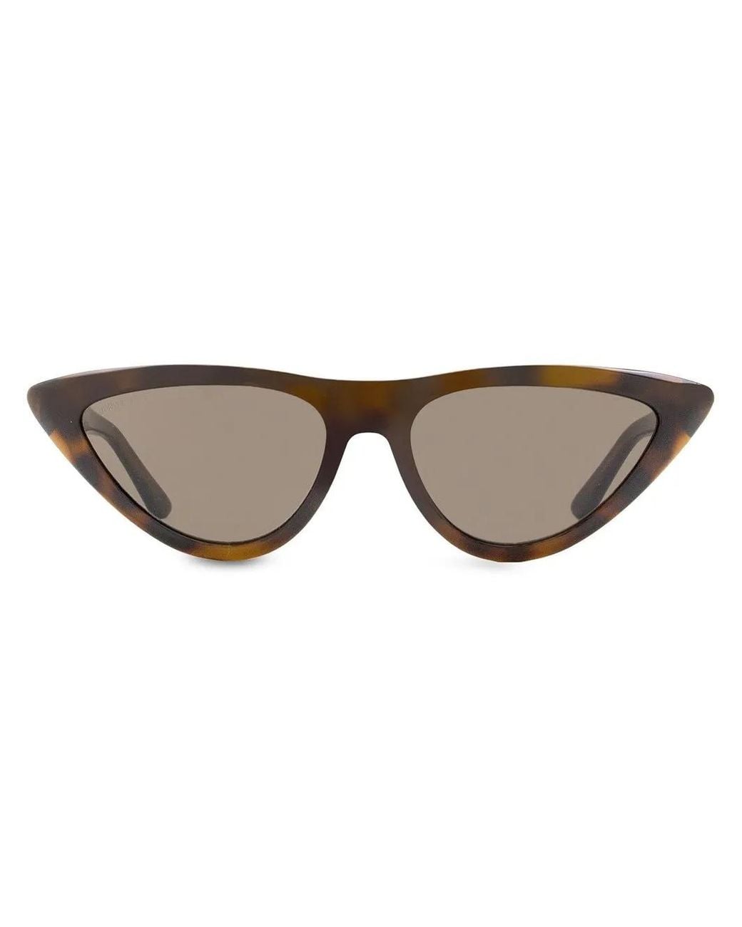 Jimmy Choo Brown Sparks Cat-Eye Frame Sunglasses