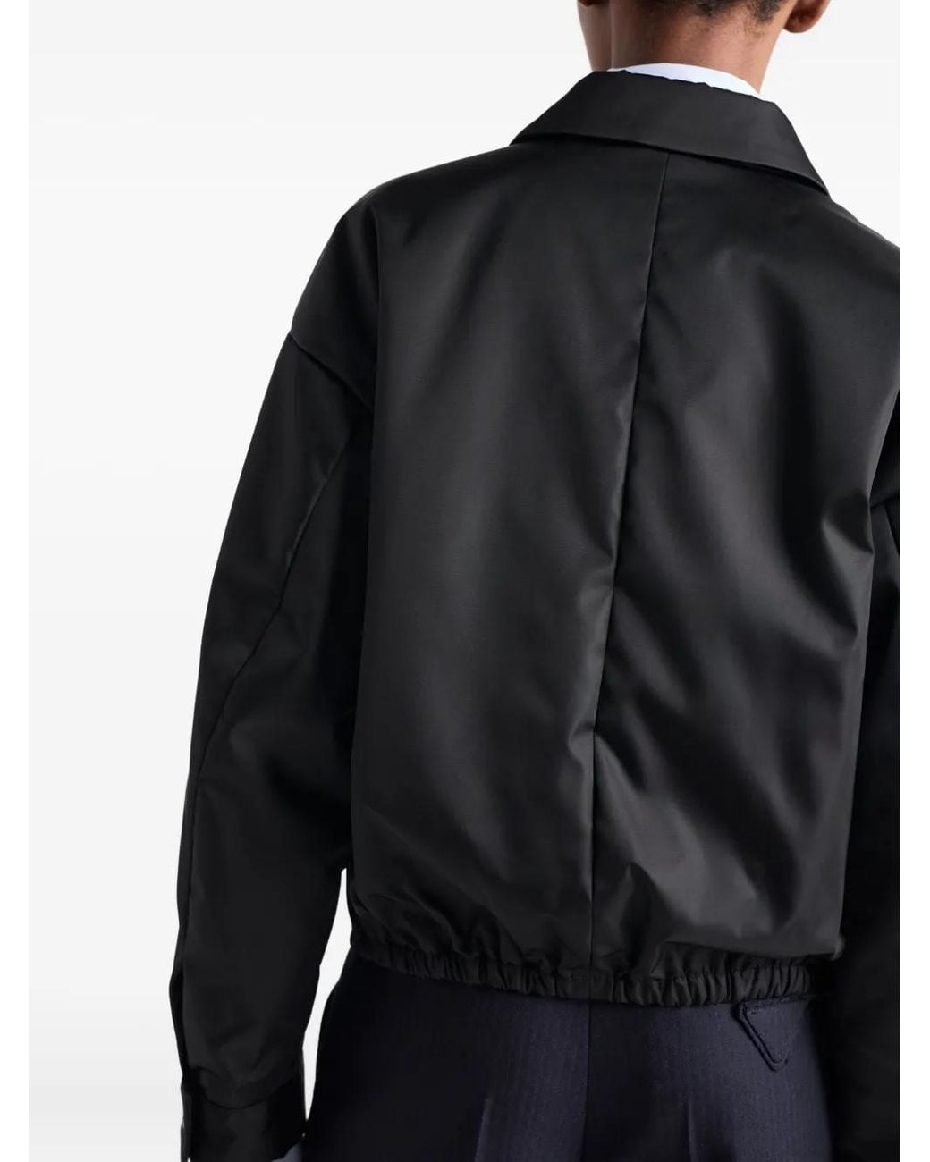 Prada Black Re-Nylon Blouson Jacket