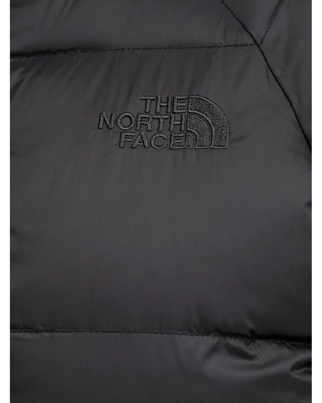 The North Face Black Hooded Puffer Coat