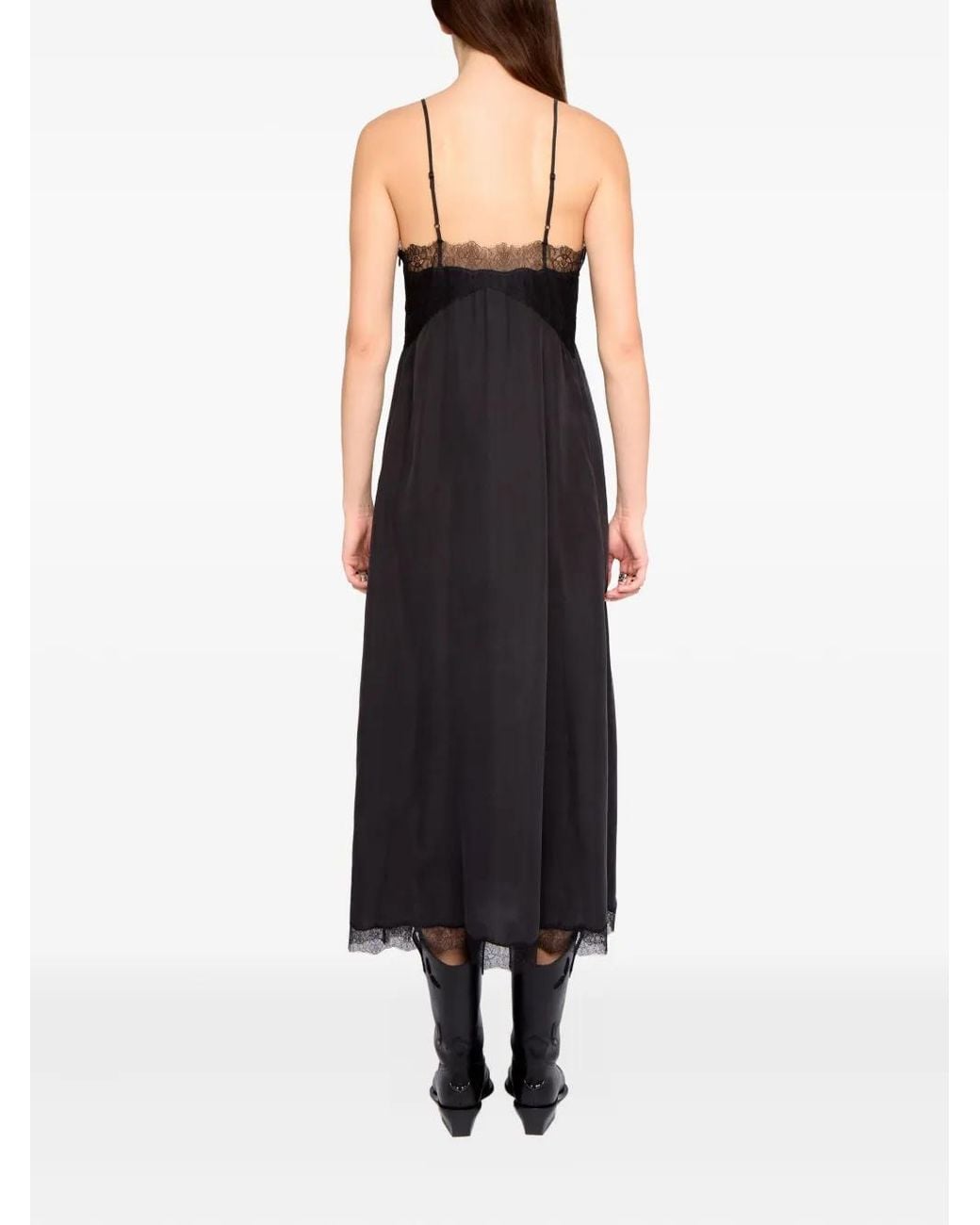 Zadig & Voltaire Black Midi Dresses