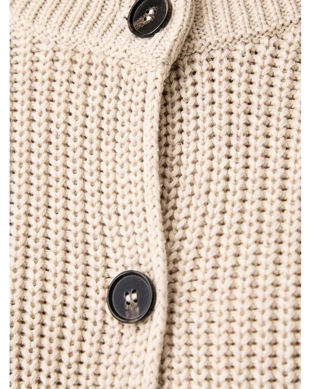 Marc O' Polo Natural Raglan-Sleeve Cotton Cardigan