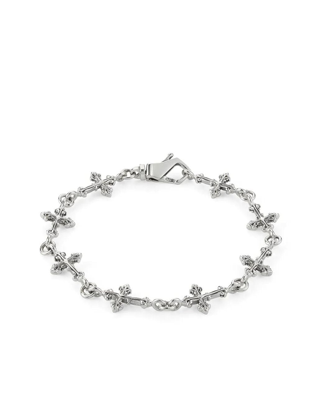 Emanuele Bicocchi White Multi-Cross Avelli Bracelet