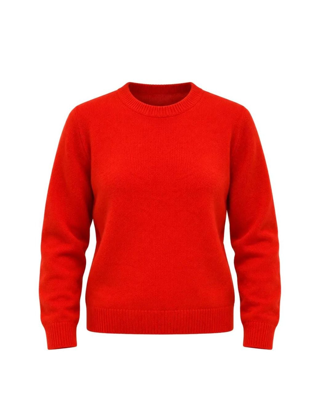 Drykorn Red Fida Crew-Neck Sweater