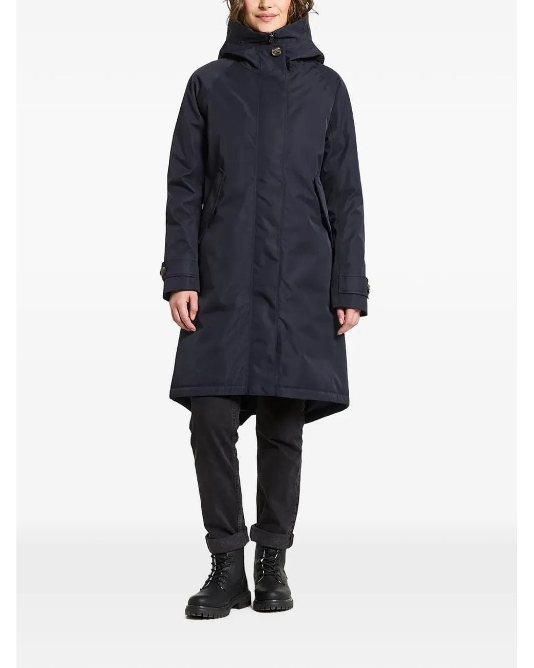 Parka Luna Con Capucha Didriksons de color Blue