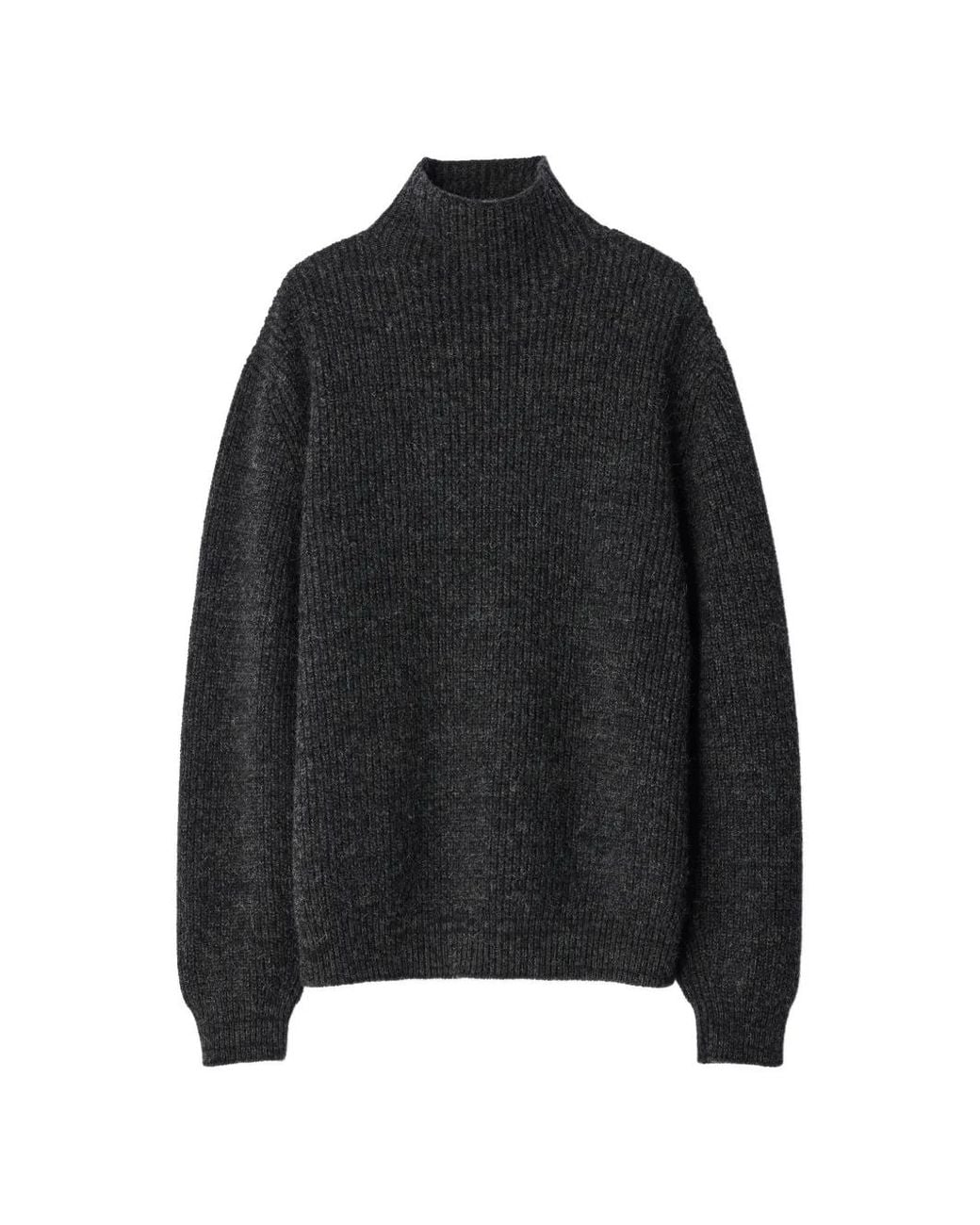 Lemaire Black High-Neck Sweater