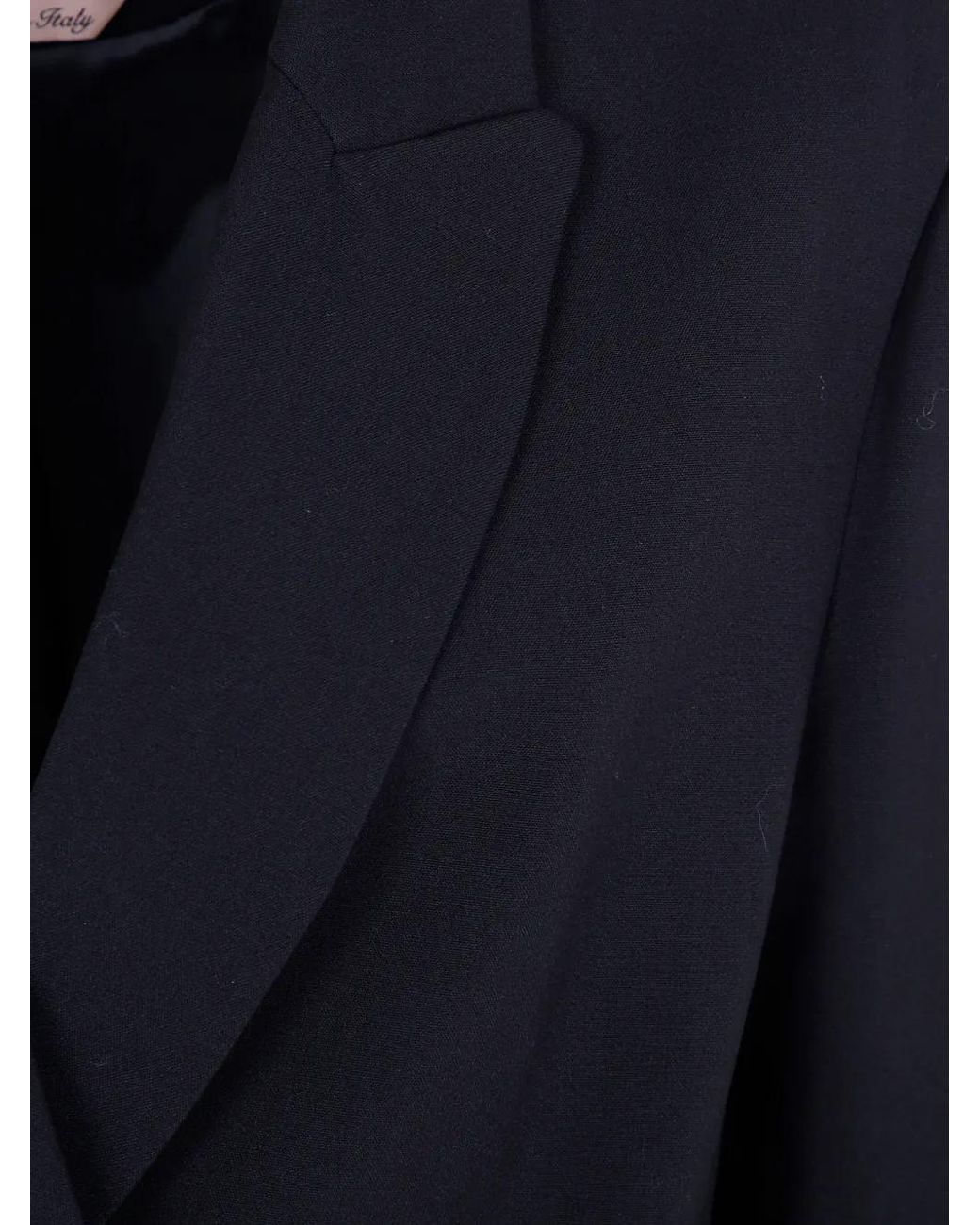 Twinset Blue Double-Breasted Blazer