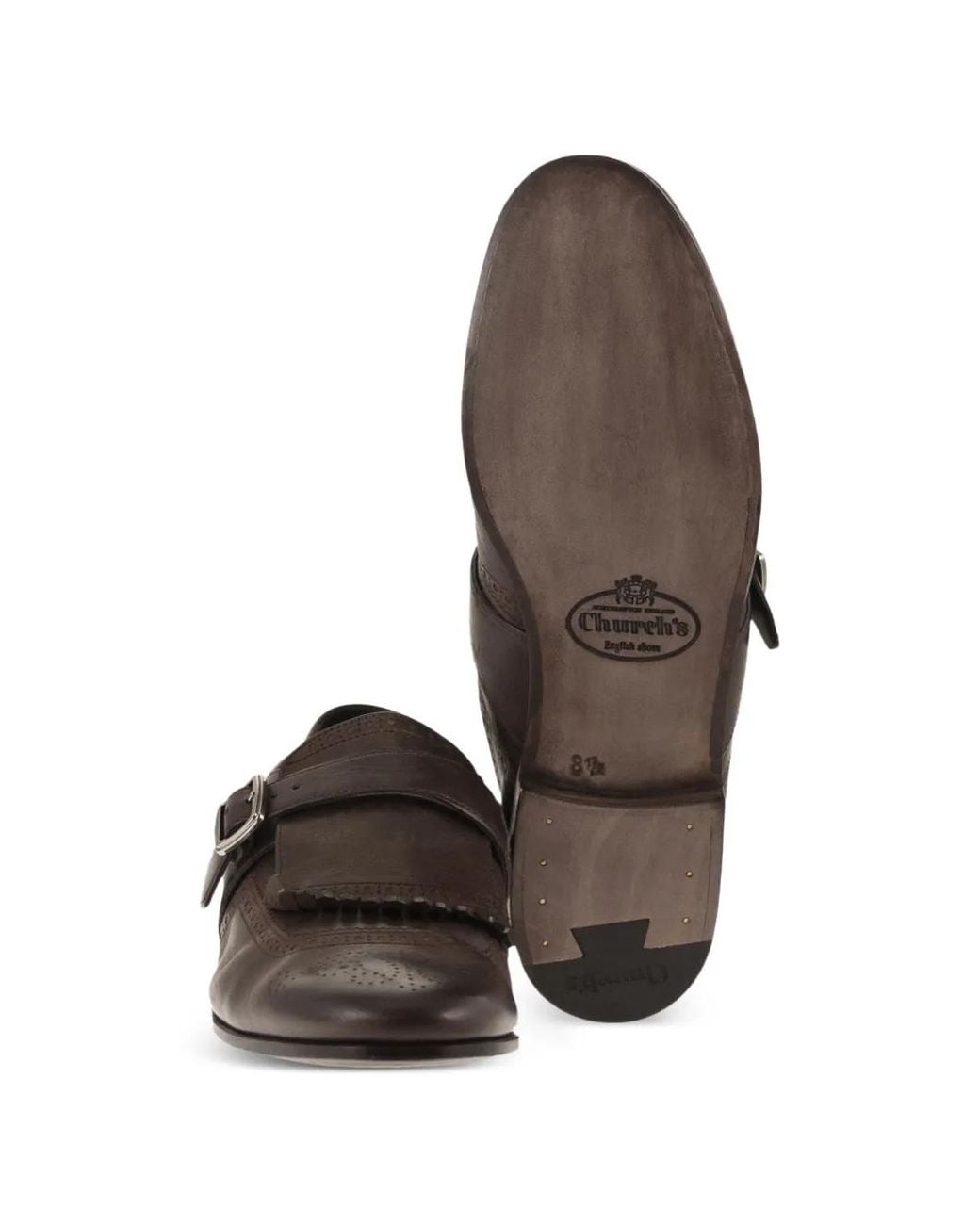 Church's White Shanghai Monk Shoes for men