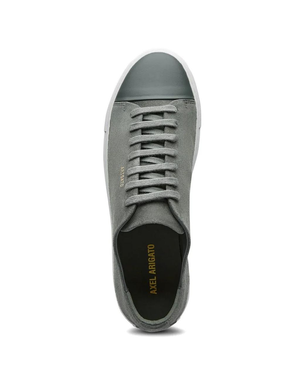 Axel Arigato Gray Clean 90 Cap-Toe Sneakers for men