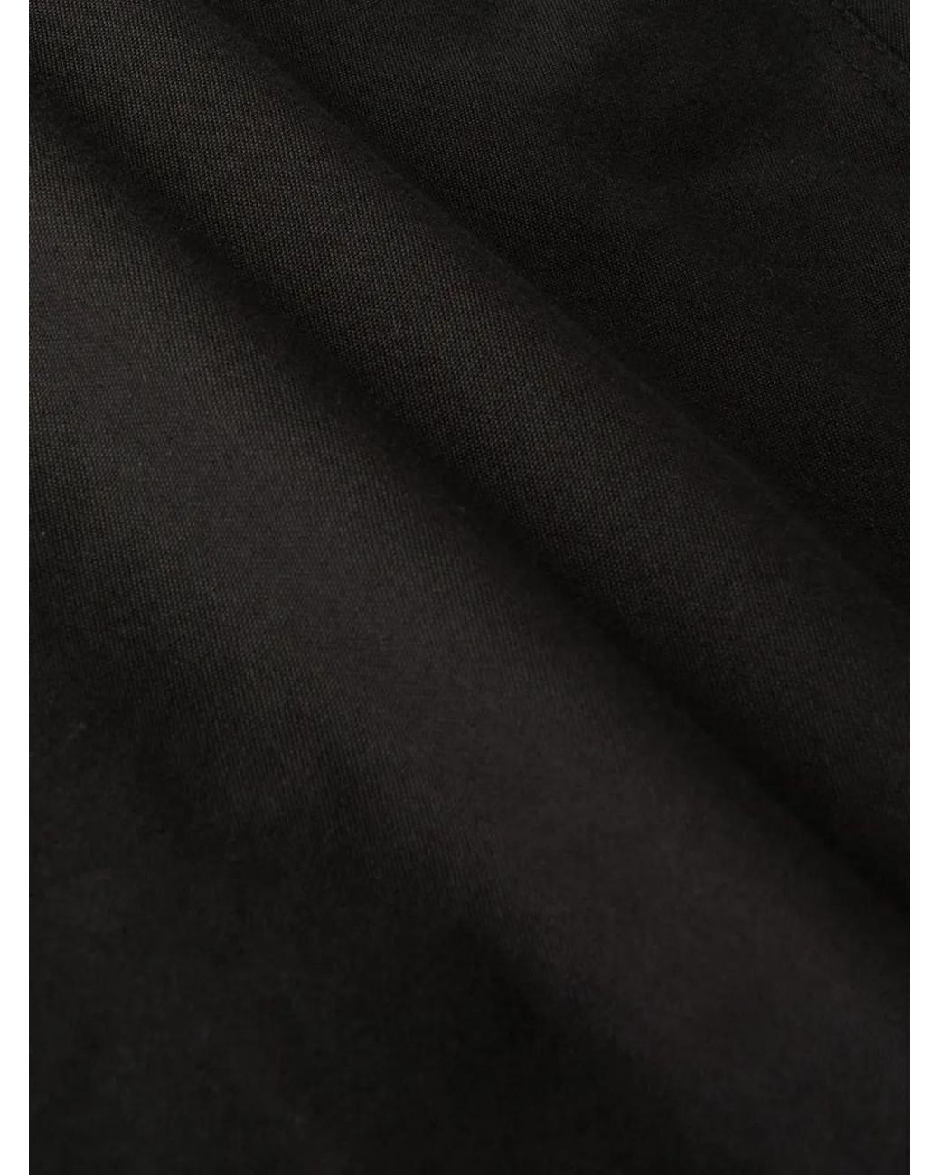 Amomento Black Elasticated Drawstring Trousers for men